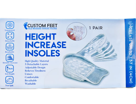 Height Increase Insoles - Custom Feet Insoles